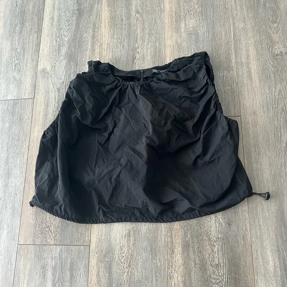 ZARA nylon cropped parachute top - Picture 2 of 5